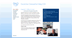 Desktop Screenshot of osteopathie-kolleg.com